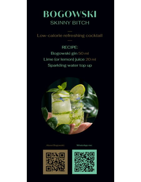 BOGOWSKI gin 0,7l