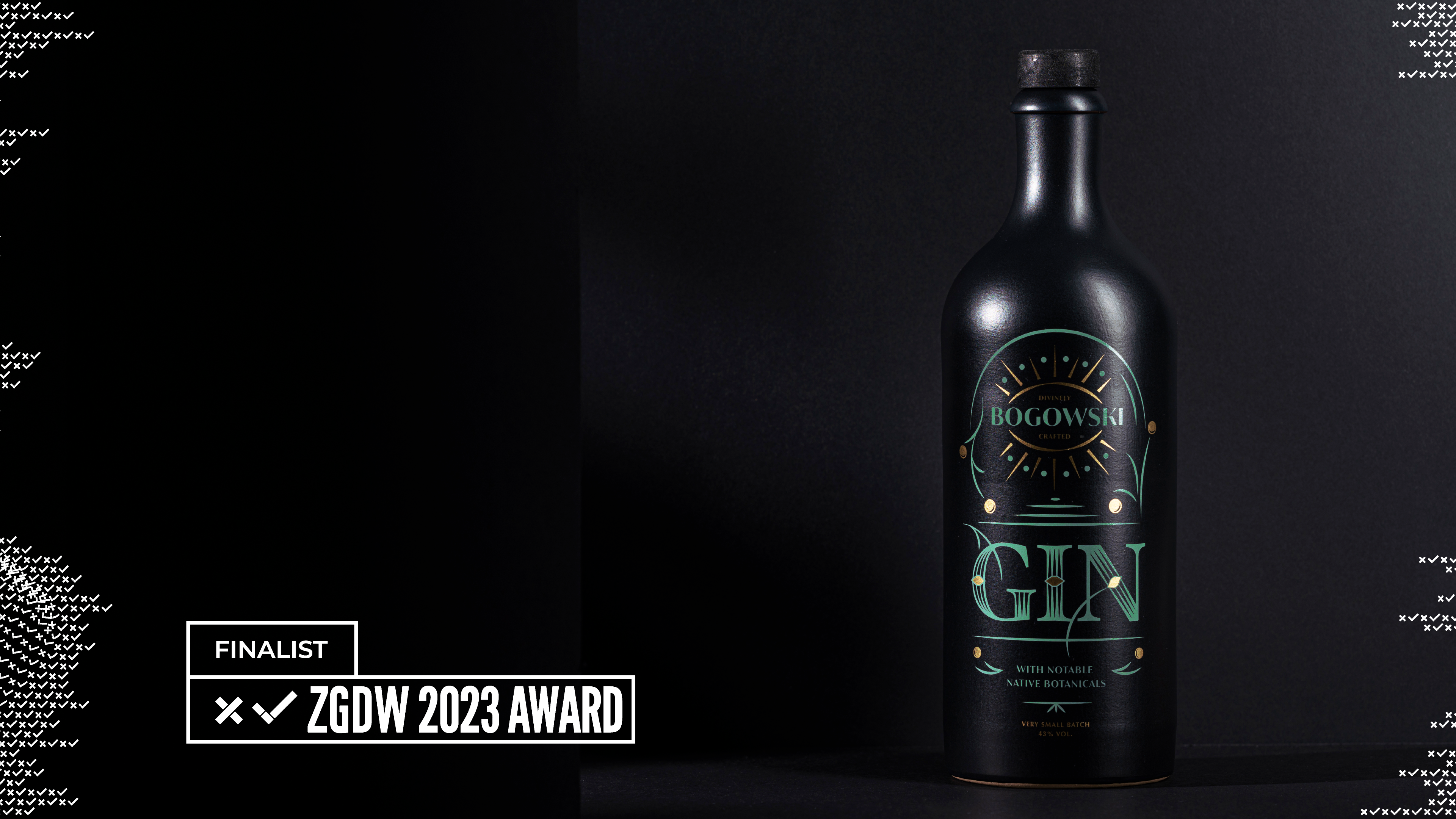 La Bottiglia di Bogowski Gin nella Finale del Zagreb Design Week